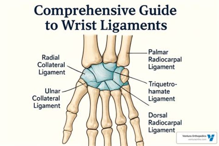 What stabilizes the wrist joint?
